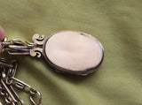Victorian Etruscan Revival 14K Gold Seed Pearl Oval Locket - Circa 1880s