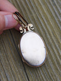Victorian Etruscan Revival 14K Gold Seed Pearl Oval Locket - Circa 1880s
