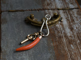 Large Oversized Antique Silver Shepherd Hook Swivel Clip, Charm Pendant Holder, Chain Connector