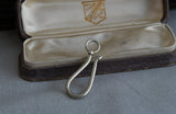 Large Oversized Antique Silver Shepherd Hook Swivel Clip, Charm Pendant Holder, Chain Connector