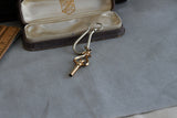 Large Oversized Antique Silver Shepherd Hook Swivel Clip, Charm Pendant Holder, Chain Connector