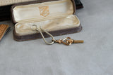 Large Oversized Antique Silver Shepherd Hook Swivel Clip, Charm Pendant Holder, Chain Connector