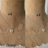 Retired Authentic Tiffany & Co Platinum Diamond Heart Lock Charm Pendant Necklace, Gift for Her