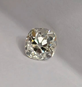 1.42CT GIA Certified M VS2 Old Mine Cut Diamond, Antique Diamond