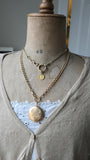 Antique 1851 U.S. Liberty Head Gold Dollar Coin Pendant