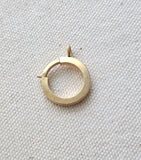 Antique Large Size Gold Filled Bolt Clasp: Watch Chain Parts, Charm Holder
