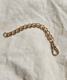 Antique 10k Solid Gold Swivel Dog Clip, Clasp, Chain Connector Extender, Charm Holder, Old Findings, Watch Chain Fob Part
