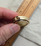 Victorian Etruscan Revival 14K-15K Gold Seed Pearl Oval Locket - Circa 1880s