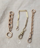 Antique Gold Filled Dog Clip, Clasp, Watch Chain Fob Part, Chain Connector, Charm Holder
