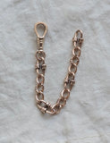 Antique 10k Solid Gold Swivel Dog Clip Chain Extender, Watch Chain Fob Part