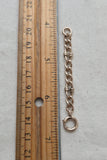Antique 10k Solid Gold Bolt Spring Clasp Chain Extender, Watch Chain Fob Part