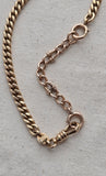 Antique 10k Solid Gold Bolt Spring Clasp Chain Extender, Watch Chain Fob Part