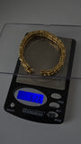 Authentic Vintage Tiffany & Co. 18k Yellow Gold Bamboo Link Bracelet, Tiffany and Co, 7"