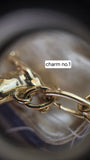 Vintage 8K/14K Yellow and White Gold French Bulldog Charm Pendant, Gift for Her