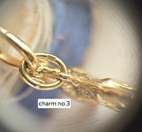 Vintage 8K/14K Yellow and White Gold French Bulldog Charm Pendant, Gift for Her