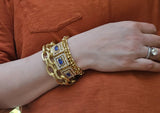 Authentic Vintage Tiffany & Co. 18k Yellow Gold Bamboo Link Bracelet, Tiffany and Co, 7"