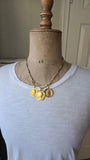 Antique French 18K Gold Devotional Virgin Mary Medal Pendant , Signed F. Vernon, Religious Protection Charm