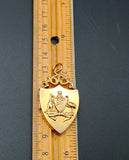 Antique Early 1900s 9KT 9CT Australian Crest/Shield Shape Locket, Gift for Her