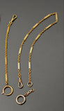 Large Size Antique Krementz Gold Filled Bolt Clasp, Chain Connector Extender, Charm Holder, Watch Chain Parts