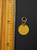Antique 1851 U.S. Liberty Head Gold Dollar Coin Pendant