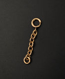 Antique Gold Filled Bolt Clasp, Watch Chain Fob Part, Chain Connector, Charm Holder