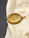 Victorian Etruscan Revival 14k Locket- Circa 1880s