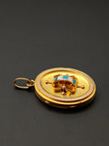 Victorian Etruscan Revival 14k Locket- Circa 1880s