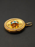 Victorian Etruscan Revival 14k Locket- Circa 1880s