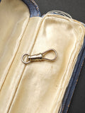 Antique 18K Solid White Gold Swivel Dog Clip Clasp, Watch Chain Fob Part