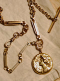 Antique Art Nouveau 10K Repoussé “Gibson Girl” Lady Locket, Gift for Her