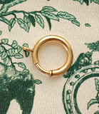 Antique Large Size Gold Filled Bolt Clasp: Watch Chain Parts, Charm Holder