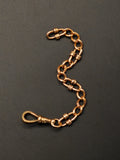 Antique 10k Solid Gold Swivel Dog Clip Chain Extender, Watch Chain Fob Part