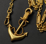 Vintage 18K Gold Anchor Charm/Pendant, Lucky Charm, Protection Talisman