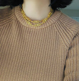 Antique Edwardian 14k Filigree Sautoir Necklace, 32.25"