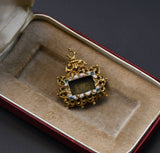 17th Century High Karat Gold Spanish Enamel Devotional Reliquary  Pendant